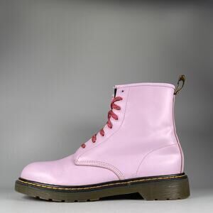 Doc Dr Martens 1460 Women's Size 7 Pink Leather Powder Pink Leather Boots Casual